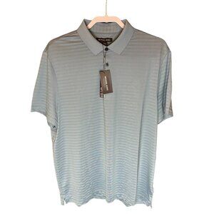Michael Kors Tech Performance Men's Stretch Shirt New w/Tags Soft Blue - Large